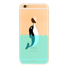 Load image into Gallery viewer, Cartoon Adorable Dolphins/Penguin/Polar bear for phone case İPHONE