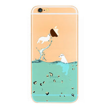 Load image into Gallery viewer, Cartoon Adorable Dolphins/Penguin/Polar bear for phone case İPHONE