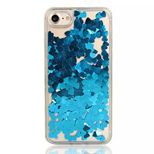 Load image into Gallery viewer, Luxury Love Heart Dynamic Liquid Quicksand Sequins Phone Case For iPhone X 8 6 6S 7 8 Plus SE 5 5S Soft TPU Frame Back Cover