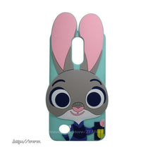 Load image into Gallery viewer, For LG  silicone 3D Cartoon Cat Phone Case For LG