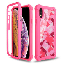Load image into Gallery viewer, Heavy Duty Protection Doom armor PC+Soft TPU Phone Case for iPhone XS Max XR X 6 6S 7 8 Plus 5S 5 SE Shockproof Sturdy Cover