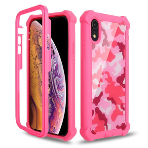 Heavy Duty Protection Doom armor PC+Soft TPU Phone Case for iPhone XS Max XR X 6 6S 7 8 Plus 5S 5 SE Shockproof Sturdy Cover