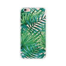 Load image into Gallery viewer, Soft TPU Leaves Pattern Case For iPhone
