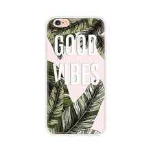 Load image into Gallery viewer, Soft TPU Leaves Pattern Case For iPhone