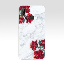 Load image into Gallery viewer, Pink Blue  Ink Marble for Huawei Case Cover Soft Silicone