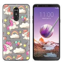 Load image into Gallery viewer, Phone Case For LG Unicorn Marble Flamingo New Arrival Fashion Design Art Painted TPU Soft Case