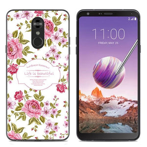 Phone Case For LG Unicorn Marble Flamingo New Arrival Fashion Design Art Painted TPU Soft Case