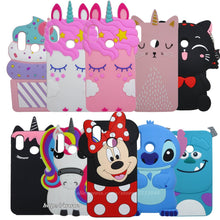 Load image into Gallery viewer, 3D Cartoon Minnie soft Silicone Phone Case For Huawei