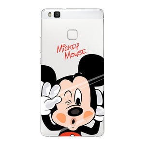 Mickey Minnie Case TPU For Huawei