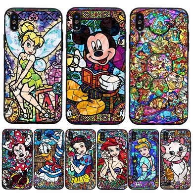 soft silicone Pooh Fairy Tattoo Alice Mickey Mouse Deluxe  Phone Case iPhone
