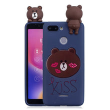 Load image into Gallery viewer, Xiaomi  3D Cute Panda Unicorn Silicone Phone Case