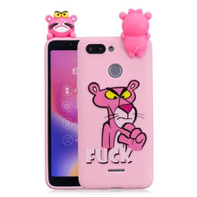 Load image into Gallery viewer, Xiaomi  3D Cute Panda Unicorn Silicone Phone Case
