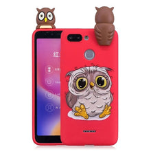 Load image into Gallery viewer, Xiaomi  3D Cute Panda Unicorn Silicone Phone Case