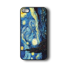 Load image into Gallery viewer, paintings Starry Night - Van Gogh phone hard plastic case Cover for iPhone