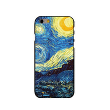 Load image into Gallery viewer, paintings Starry Night - Van Gogh phone hard plastic case Cover for iPhone