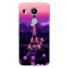 Load image into Gallery viewer, Cute Cartoon Cat fundas Case for LG Nexus 5X Case Silicone 5.2&quot; Ultra Thin Soft TPU Rubber Clear Bags Back Print Coque Cover