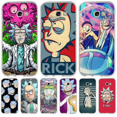 Luxury funda Rick And Morty Phone Case Cover For Samsung