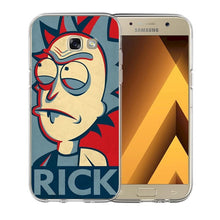 Load image into Gallery viewer, Luxury funda Rick And Morty Phone Case Cover For Samsung