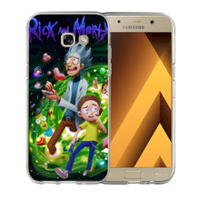 Load image into Gallery viewer, Luxury funda Rick And Morty Phone Case Cover For Samsung
