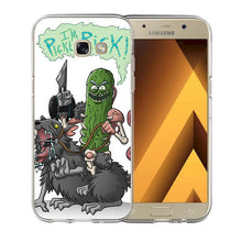 Load image into Gallery viewer, Luxury funda Rick And Morty Phone Case Cover For Samsung