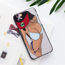 Load image into Gallery viewer, Case for iphone  Fashion Sexy Girls Cover Matte Phone Cases