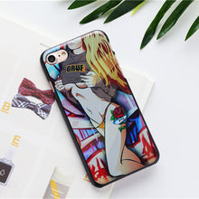 Load image into Gallery viewer, Case for iphone  Fashion Sexy Girls Cover Matte Phone Cases