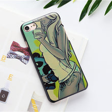 Load image into Gallery viewer, Case for iphone  Fashion Sexy Girls Cover Matte Phone Cases