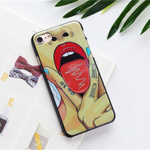 Load image into Gallery viewer, Case for iphone  Fashion Sexy Girls Cover Matte Phone Cases