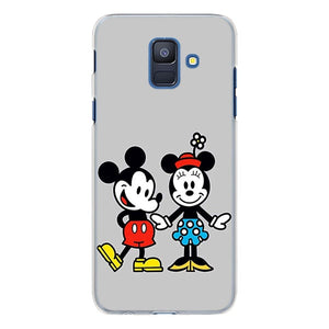 mickey Minnie Mouse Cartoon back Case cover for Samsung