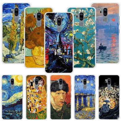 Van Gogh Starry Night hard Phone Shell Cases Cover for LG