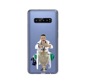 Griezmann Salah Dybala Neymar jr Ronaldo CR7 Soft Phone Cases Cover For Samsung