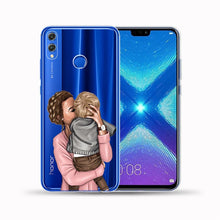 Load image into Gallery viewer, Hair Baby Mom Girl Queen Soft TPU Case Cover For Huawei