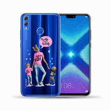 Load image into Gallery viewer, Hair Baby Mom Girl Queen Soft TPU Case Cover For Huawei
