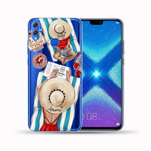 Load image into Gallery viewer, Hair Baby Mom Girl Queen Soft TPU Case Cover For Huawei