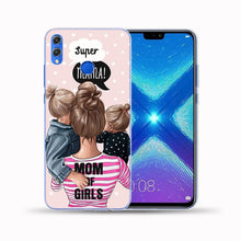 Load image into Gallery viewer, Hair Baby Mom Girl Queen Soft TPU Case Cover For Huawei