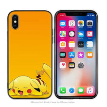 Load image into Gallery viewer, iphone Cases Soft Pokemons Pikachu