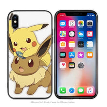 Load image into Gallery viewer, iphone Cases Soft Pokemons Pikachu