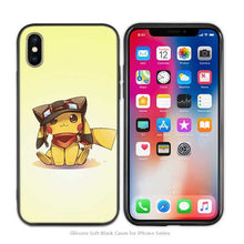 Load image into Gallery viewer, iphone Cases Soft Pokemons Pikachu
