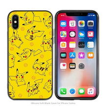 Load image into Gallery viewer, iphone Cases Soft Pokemons Pikachu