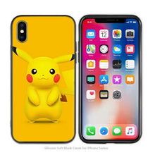 Load image into Gallery viewer, iphone Cases Soft Pokemons Pikachu