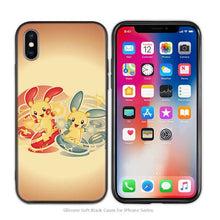 Load image into Gallery viewer, iphone Cases Soft Pokemons Pikachu
