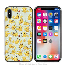 Load image into Gallery viewer, iphone Cases Soft Pokemons Pikachu