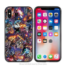 Load image into Gallery viewer, Case Cover for iPhoneScrub Silicone Phone Cases Soft Marvel Superheroes