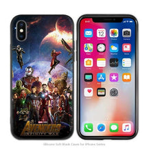 Load image into Gallery viewer, Case Cover for iPhoneScrub Silicone Phone Cases Soft Marvel Superheroes