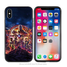 Load image into Gallery viewer, Case Cover for iPhoneScrub Silicone Phone Cases Soft Marvel Superheroes