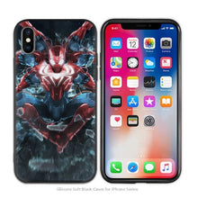Load image into Gallery viewer, Case Cover for iPhoneScrub Silicone Phone Cases Soft Marvel Superheroes