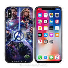 Load image into Gallery viewer, Case Cover for iPhoneScrub Silicone Phone Cases Soft Marvel Superheroes