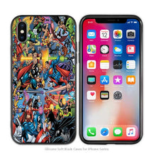 Load image into Gallery viewer, Case Cover for iPhoneScrub Silicone Phone Cases Soft Marvel Superheroes
