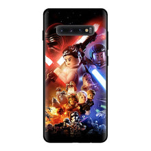 Load image into Gallery viewer, Star Wars Darth Vader Yoda Black Silicone Cases for Samsung