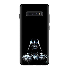 Load image into Gallery viewer, Star Wars Darth Vader Yoda Black Silicone Cases for Samsung